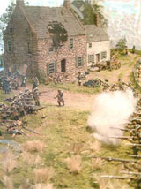 2007: OSH diorama depicts the Battle of Brooklyn.